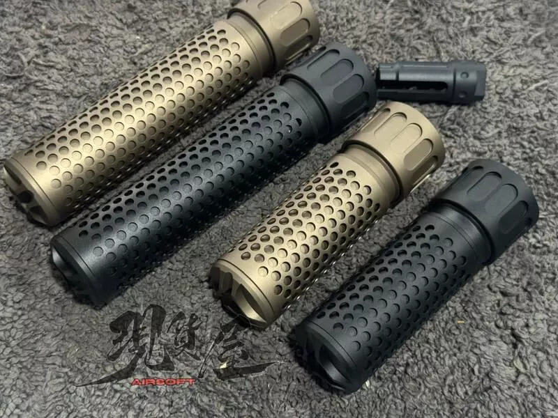*現貨屋*KAC風格 CQB 快拆QD 滅音管 防火帽 胡椒罐 逆14牙 mk18