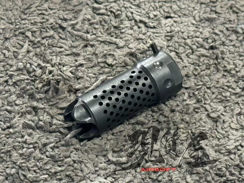 *現貨屋* KAC風格 鋼製 QDC 5.56mm火帽 逆14牙