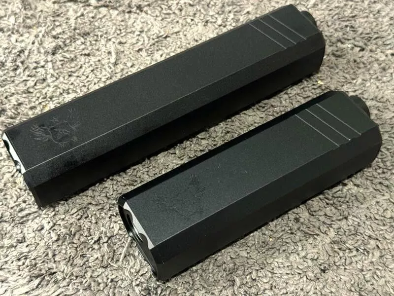 *現貨屋*KRISS風格 魚鸚 魚鷹 滅音管 AEG GBB 逆14牙