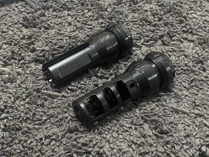 *現貨屋*Dead Air sandman 風格 鋼製KeyMo Muzzle Brake NOVESKE N4 防火帽
