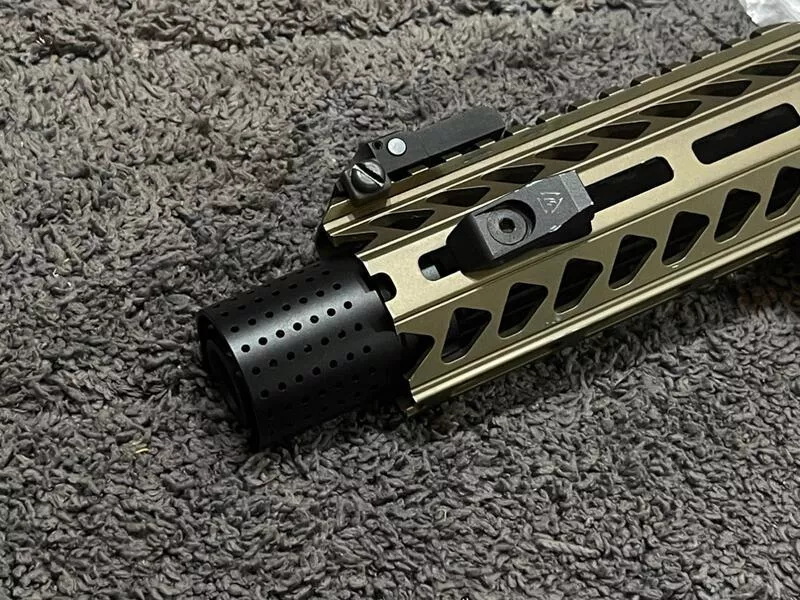 *現貨屋* Ferfrans Modular Muzzle風格 逆14牙 防火帽 滅音管 噴火豬 m4 快拆