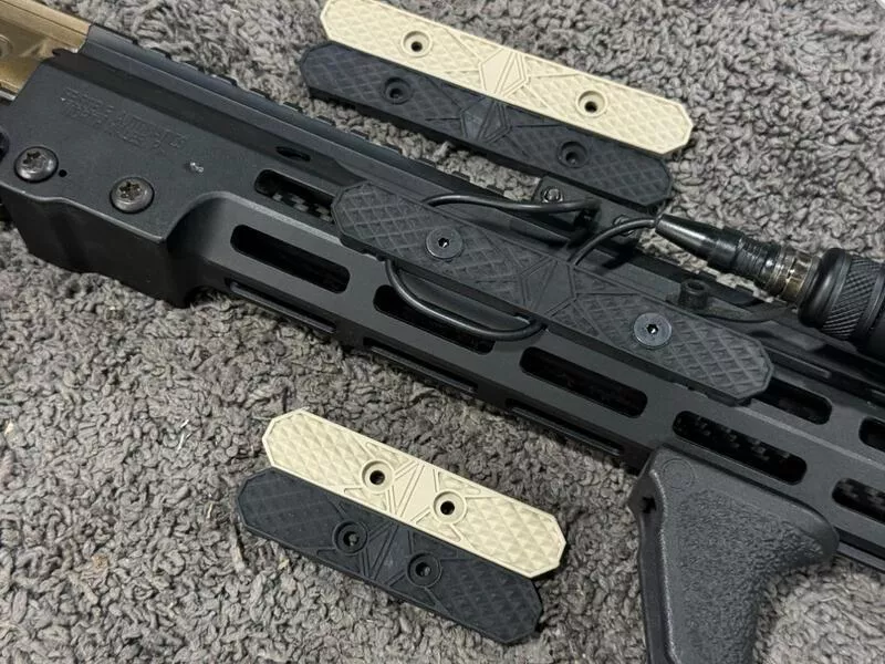 *現貨屋* IRREGULAR DEFENSE風格 護木片 魚骨片 兩入 MLOK NOVESKE N4 整線