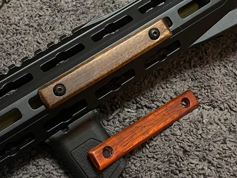 *現貨屋*真•護木片 木質護木片 魚骨片 mlok