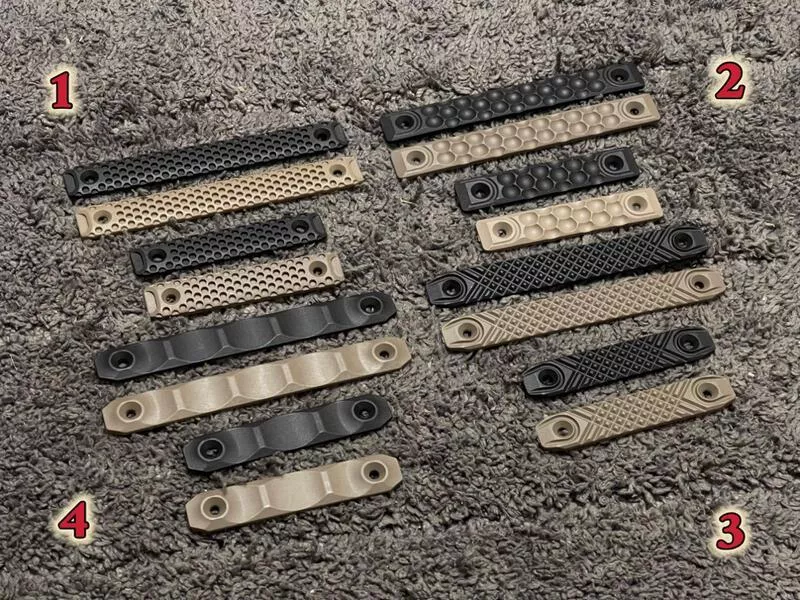 *現貨屋*MLOK M-LOK規格 魚骨片 護木片 護手 阻手