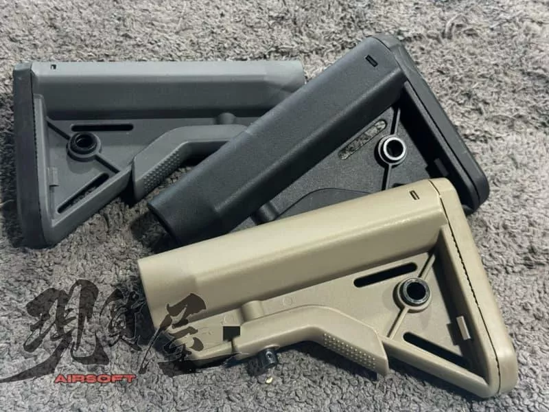 *現貨屋* b5風格 m4 ar15 後托 gbb aeg 槍托 沙色 灰色 黑色