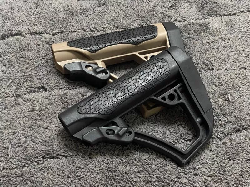 *現貨屋* DD 樣式 M4 MK18 RIS 戰術 後托 槍托 GBB AEG 真品 規格 伸縮托