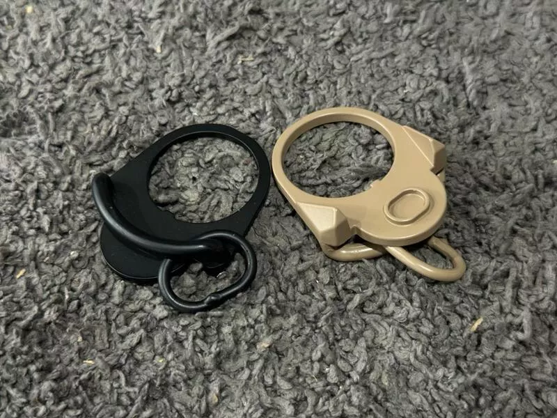 *現貨屋*M4 HK416 GBB瓦斯槍 MAGPUL風格 雙邊托桿槍背帶釦 QD釦 背帶環