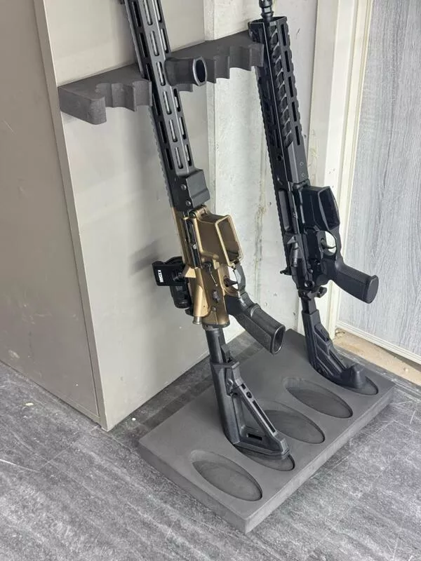 *現貨屋*M4 ar15 槍架 五槽 展示架 泡綿 海綿