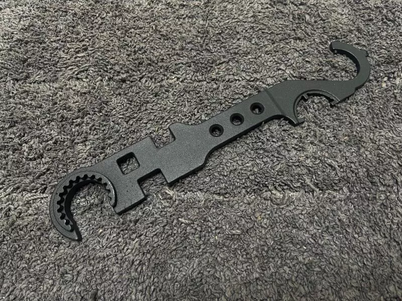 *現貨屋*m4 ar15拆槍工具板手 托桿 魚骨 護木 星狀環