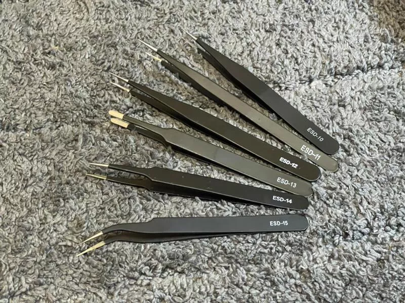 *現貨屋*鑷子組 6入 夾子 維修工具 生存遊戲 拆槍工具 保養