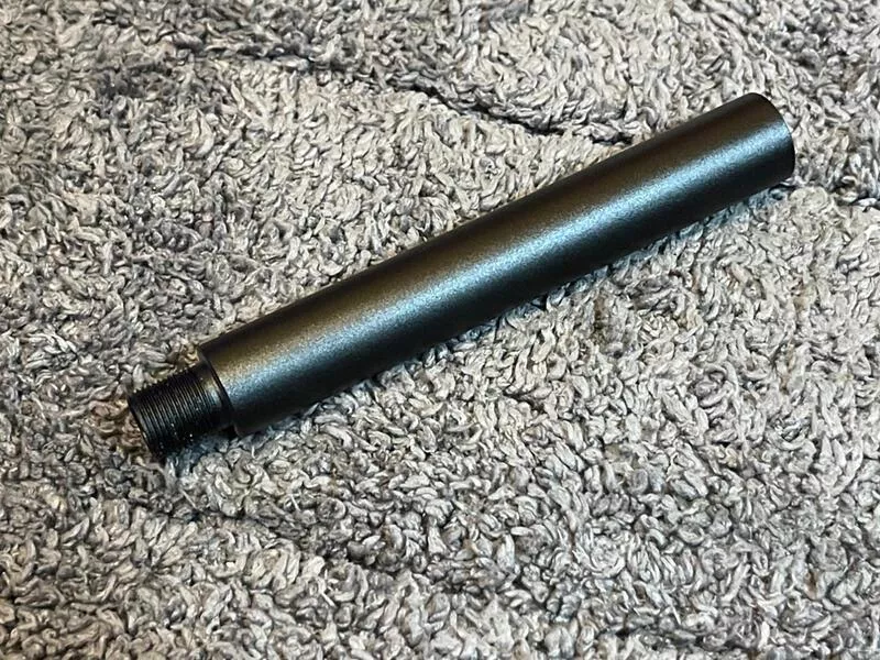 *現貨屋* 鋁合金12公分逆14牙延長外管 槍管 aeg gbb 生存遊戲 延長管 火帽