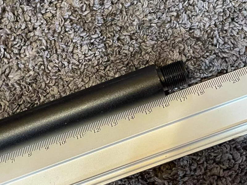 *現貨屋* 鋁合金 16公分逆14牙延長外管 槍管 aeg gbb 生存遊戲