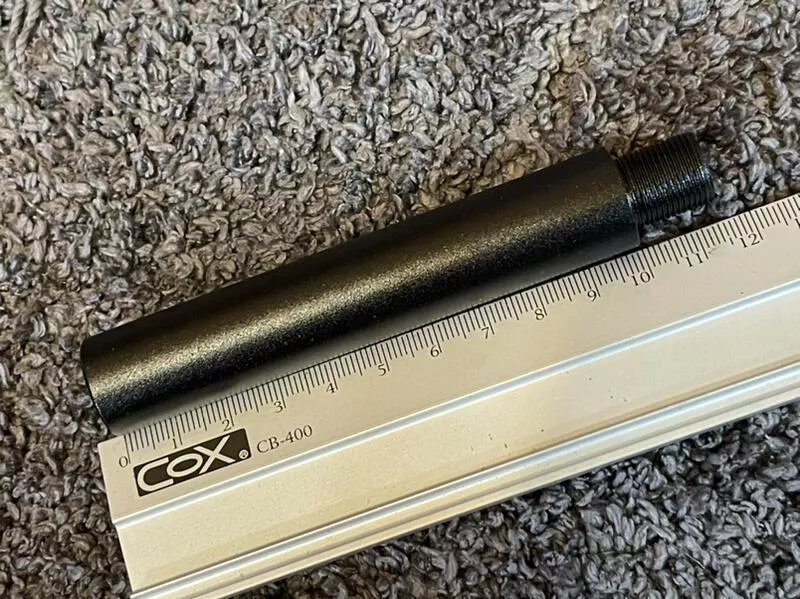 *現貨屋* 鋁合金 10公分逆14牙延長外管 槍管 aeg gbb 生存遊戲 延長管 火帽