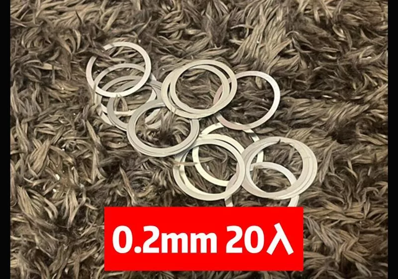*現貨屋*0.2mm 20片 魚骨 護木墊片 gbb aeg 鐵氟龍 m4 槍管 外管