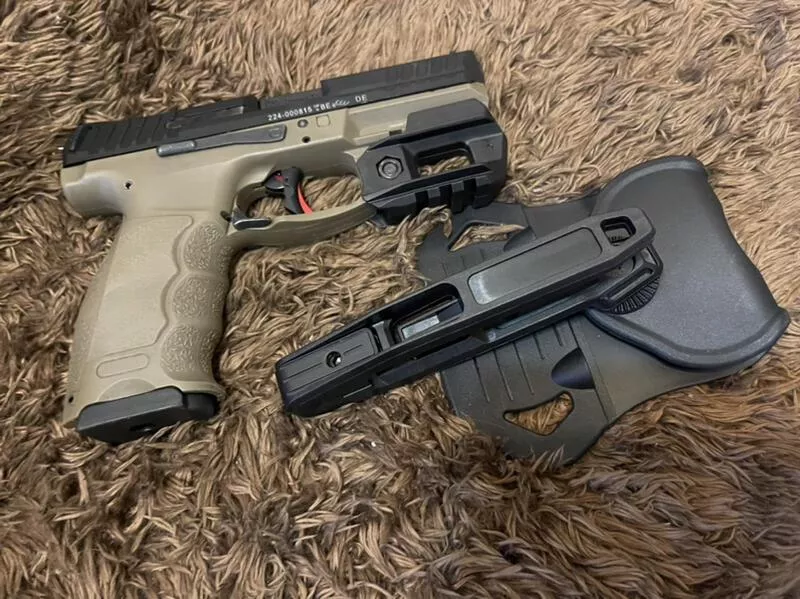 *現貨屋*萬用槍套 fmg9 槍燈槍套 快拔 579 萬用槍套 gbb 手槍 Recover 衝鋒套件 左手 槍套