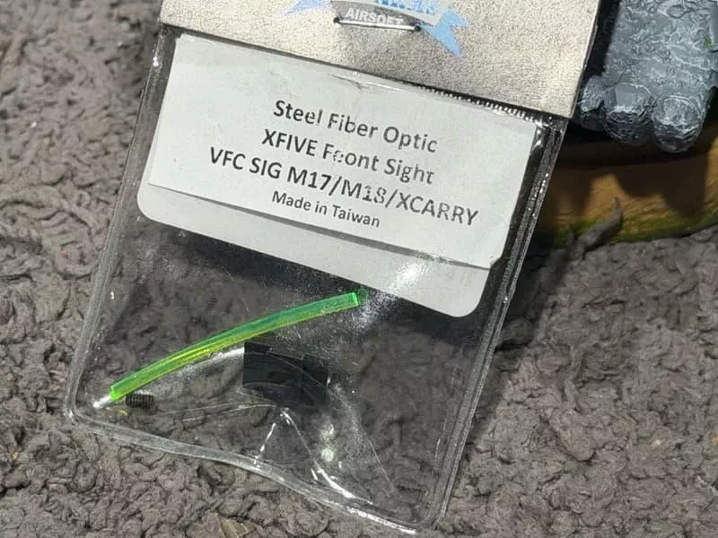 *現貨屋*PRO-ARMS VFC P320 M17 鋼製 前準星 光纖