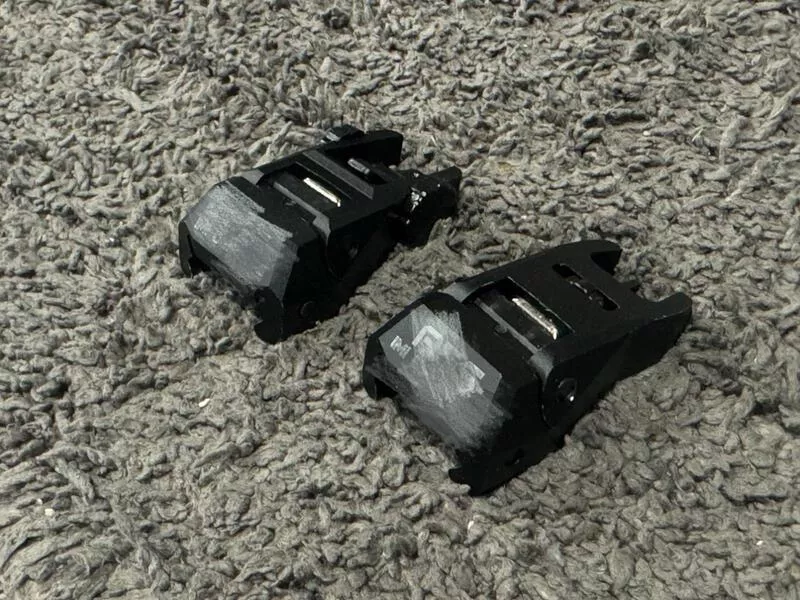 *現貨屋*IMI風格 AFS 前後折疊準星罩門 準心 照門 鋁製