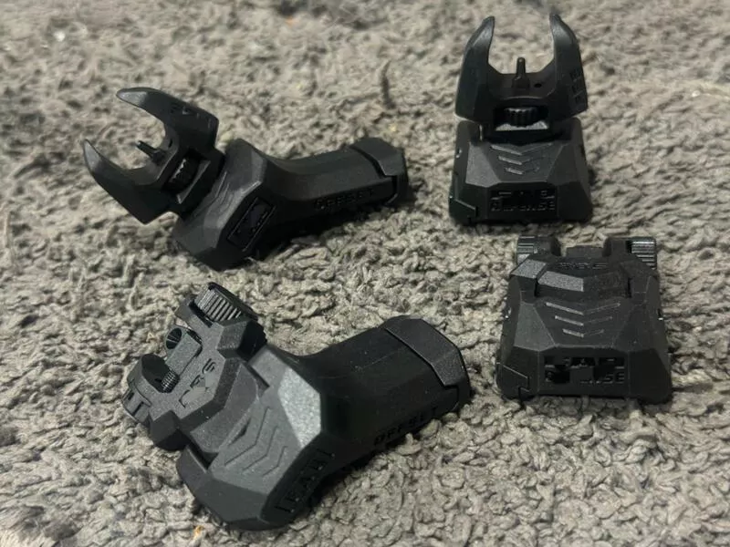 *現貨屋*FAB風格 前後照準 45度 照門 準星 罩門 準心 鐵瞄 機械瞄