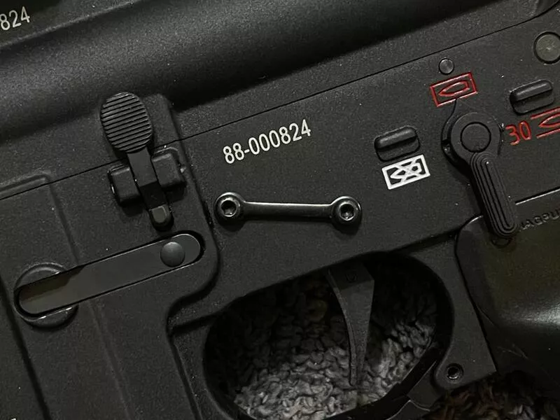 *現貨屋* vfc m4 hk416 sr16直上 gbb 火控 固定插銷 防掉插銷 雙邊 對鎖 插銷