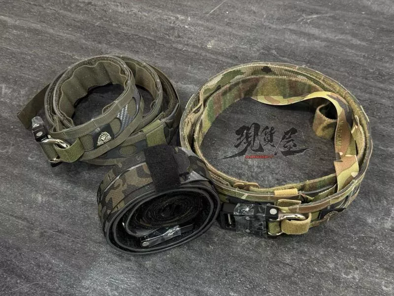*現貨屋*復刻 FERRO風格 法老 戰術腰帶 腰封 多地 MC RG 黑多地