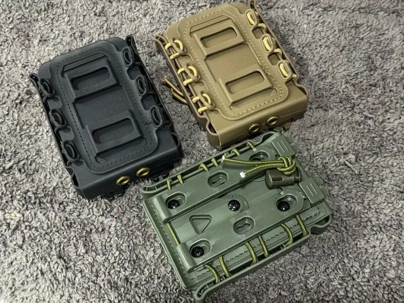 *現貨屋*蠍式快拔套 5.56 7.62 黑 沙 綠 彈匣套 彈夾套