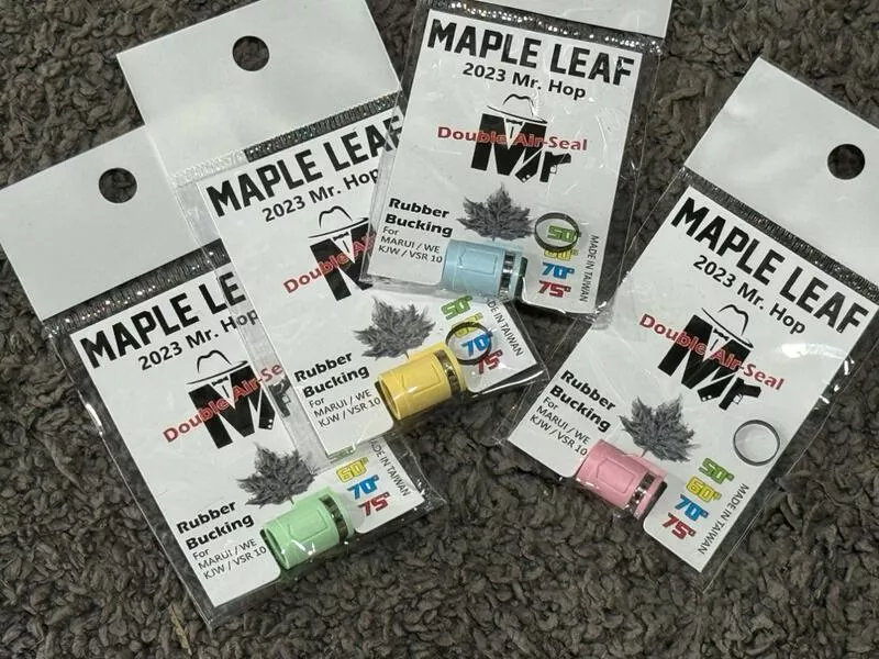 *現貨屋*楓葉精密 hop皮 2023年版 GBB VSR10 "MR.HOP" 橡膠皮 雙重氣密圈設計