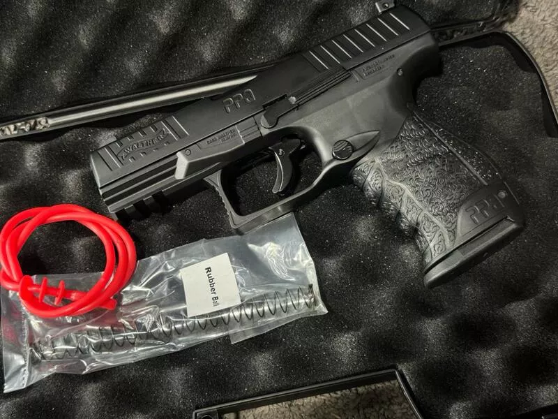 *現貨屋*德國Walther真槍廠授權PPQ防身鎮暴槍 附槍盒UMAREX原廠授權警用訓練槍CO2鎮暴手槍M2