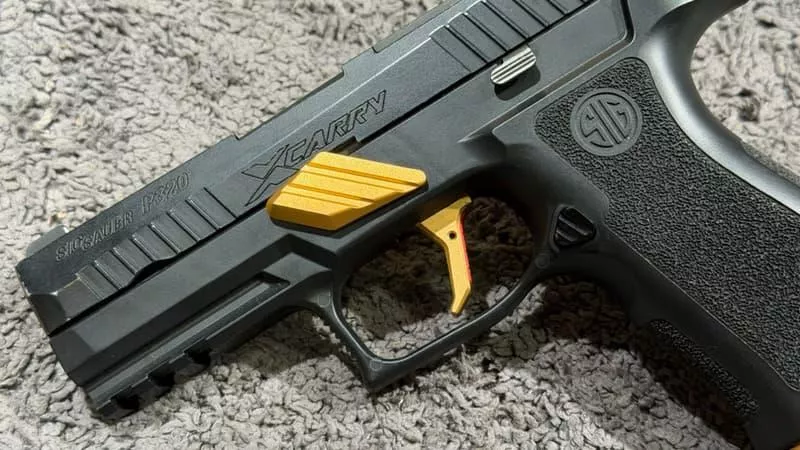 *現貨屋*灰色 銀色 P320 M17 M18 垂直板機 板機 VFC PB 競技板機