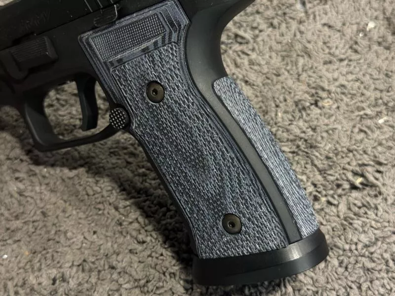 *現貨屋*AXG風格 握把片 藍灰色 P320 M18 M17