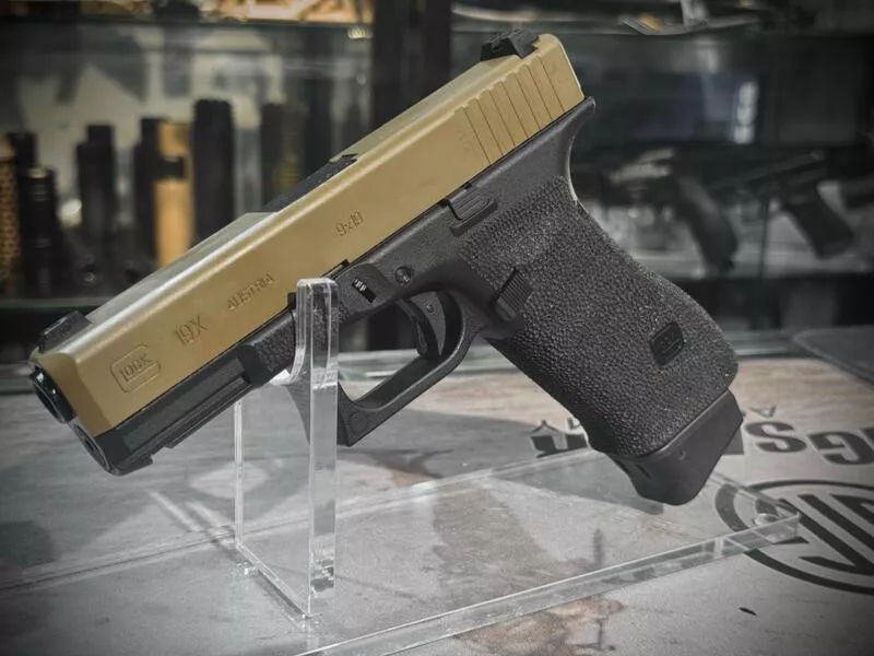 *現貨屋*手工炙燒握把 glock g17 g34 stipping