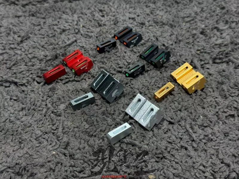 *現貨屋*GLOCK 光纖罩門準星 照門 準心 we marui ky