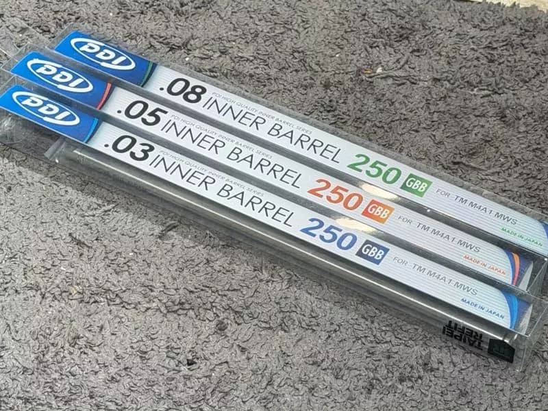 *現貨屋*PDI 250mm 6.03 6.05 6.08 GBB MWS 精密管 內管