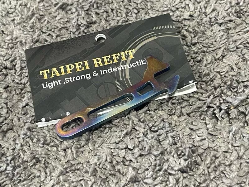 *現貨屋*Taipei Refit 鈦合金 後定片 Marui mws gbb MK18 URGI MTR16