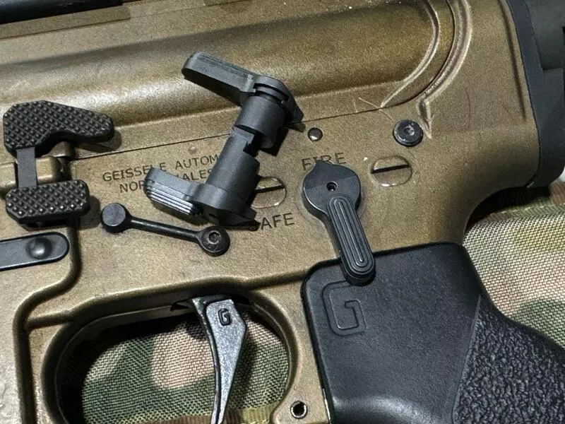 *現貨屋*GEISSELE風格 MWS規格 鋼製 雙邊選擇鈕 選射鈕 MK16