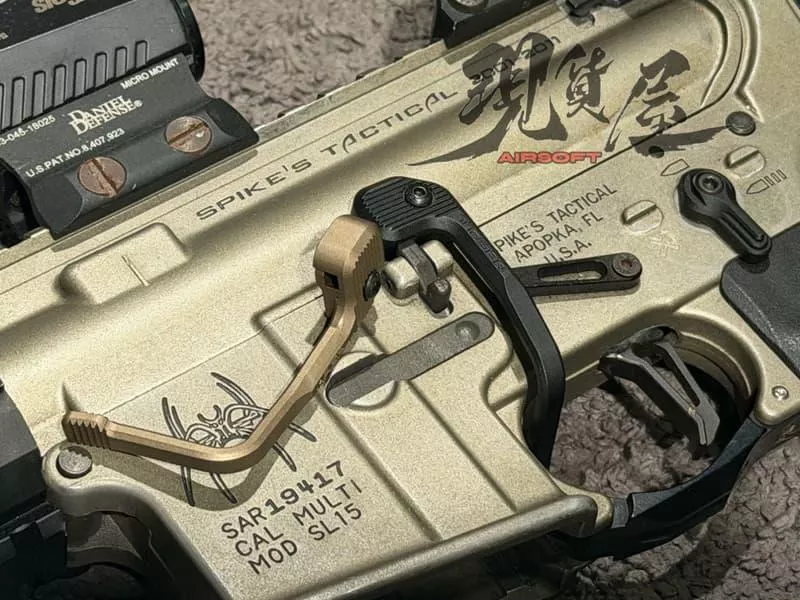 *現貨屋*magpul風格B.A.D Lever風格 快速槍機釋放鈕 gbb aeg