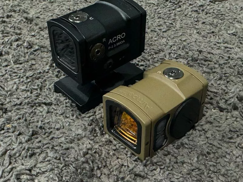 *現貨屋*膠合玻璃版本 ACRO風格 P2 內紅點 快瞄 瞄準鏡 mos p320 付轉接板