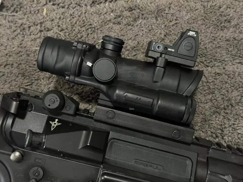 *現貨屋*ACOG風格 TA02 暴龍哥 小海螺+RMR 四倍鏡 內紅點