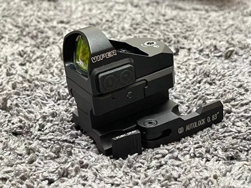 *現貨屋*1913魚骨 0.83 快拆增高魚骨 鏡座 燈座 增高座 QD Auto Lock