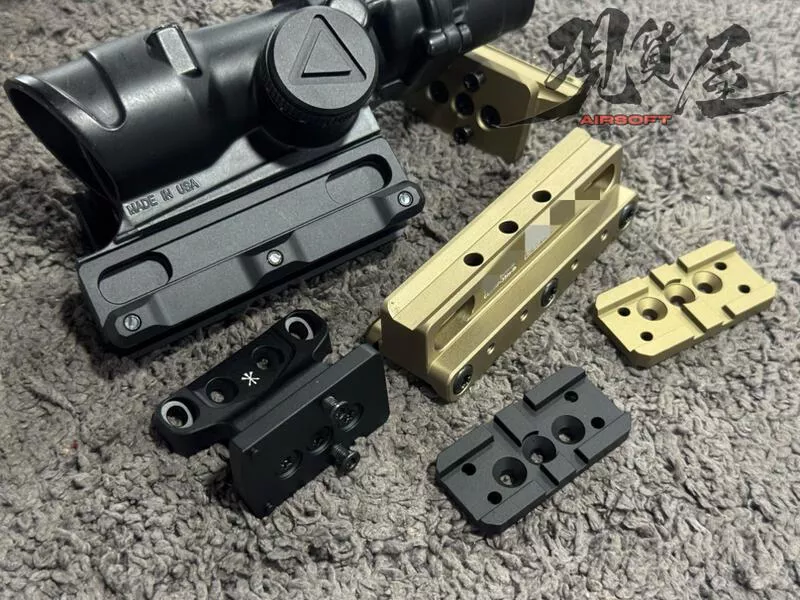 *現貨屋*UNITY風格 ACOG 小海螺 增高座 斜45度 T2 RMR 鏡座