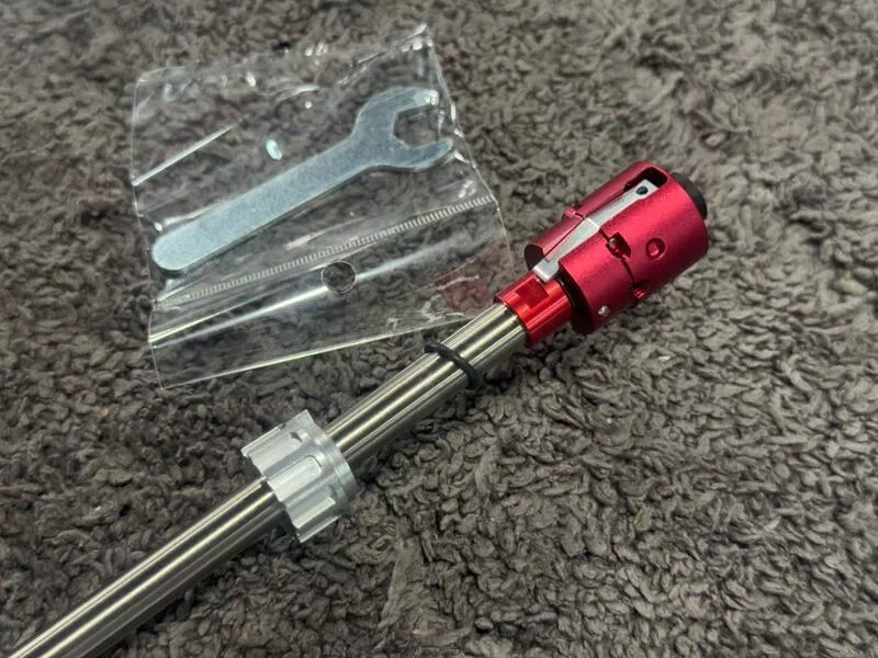 *現貨屋*TNT 最新版GHK M4/AR GBB用 通用一體式CNC Hop座 370mm 265mm