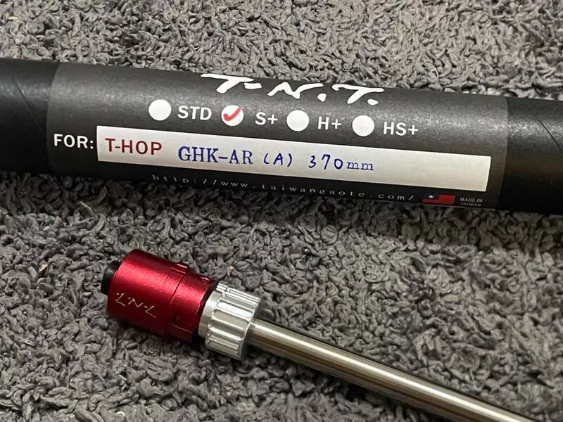 *現貨屋*TNT GHK M4 S+精密管HOP座總成265mm 370mm 410mm 455mm MK18 URGI