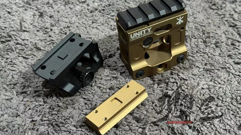 *現貨屋*T1 T2 增高座 轉接1913魚骨片 GBRS UNITY可參考