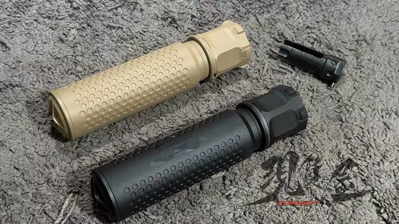 *現貨屋*KAC風格QDC CRS 快拆滅音管 逆14牙 防火帽 騎士 GBRS