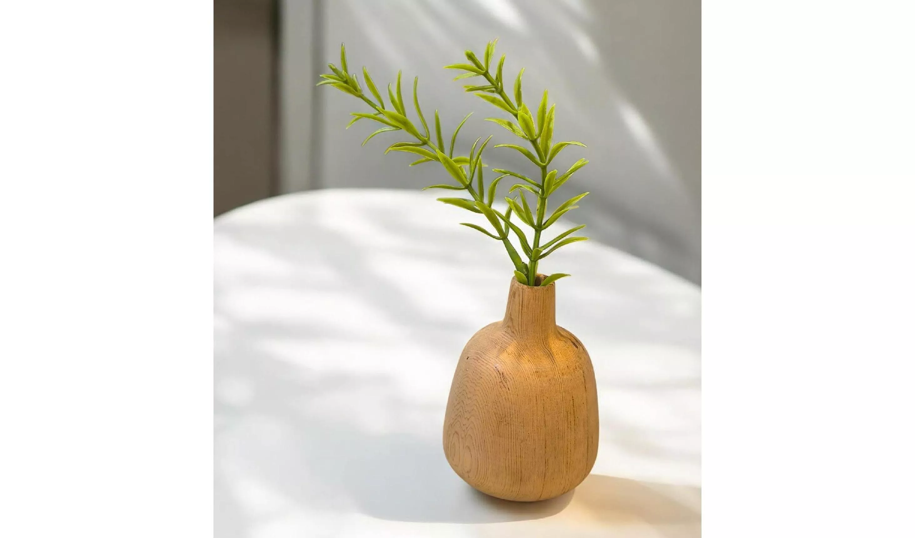 水滴・檜木・小花器