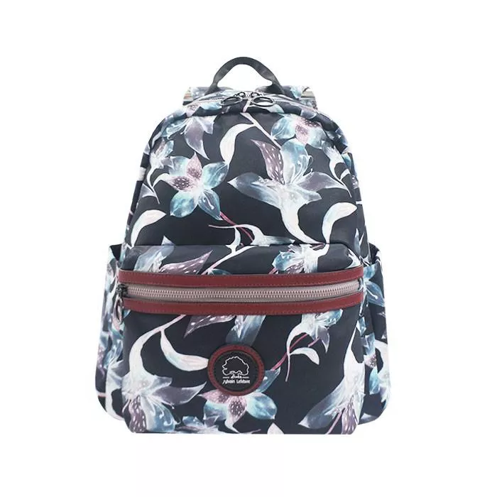 花藝樂曲系列｜百合祝福輕量休閒後背包(大款)