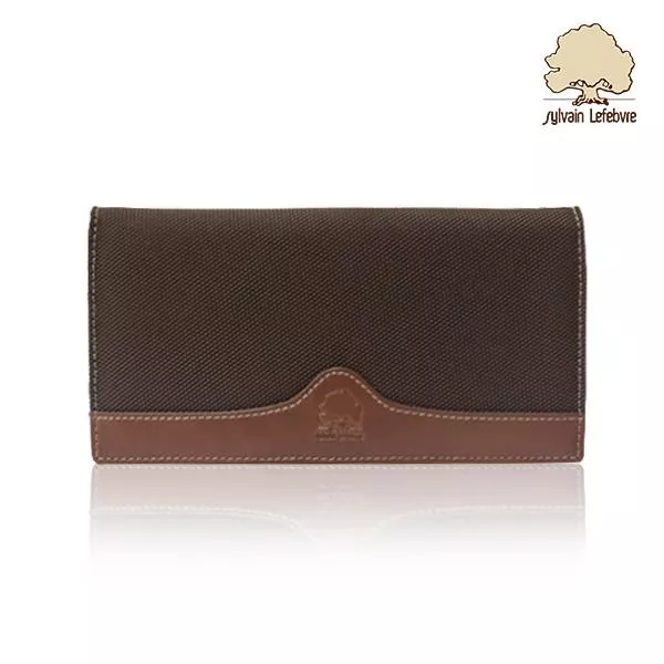 柔幻古典系列｜內全牛皮隱藏夾層款長夾(不含零錢袋)