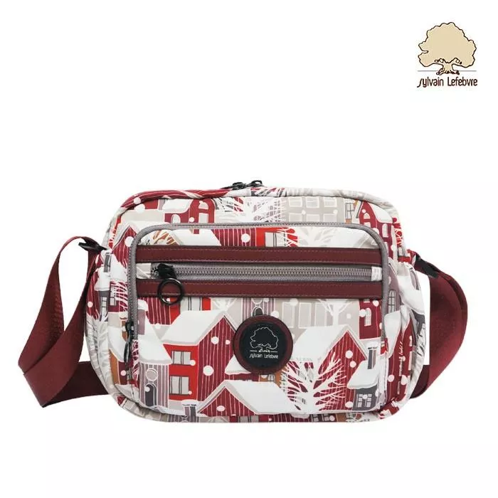 花藝樂曲系列｜聖誕禮讚輕量休閒側背包