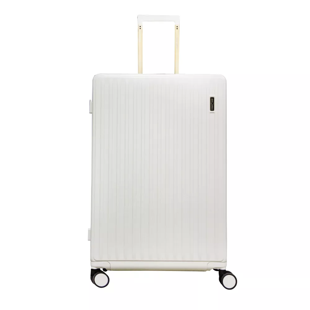 波爾多系列｜超輕鋁框100%PC飛機輪防盜防爆拉鍊旅行箱