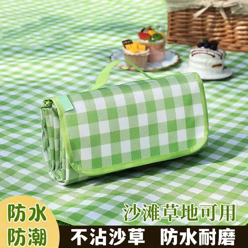 野餐墊防潮墊加厚戶外野炊露營帳篷地墊防水折疊