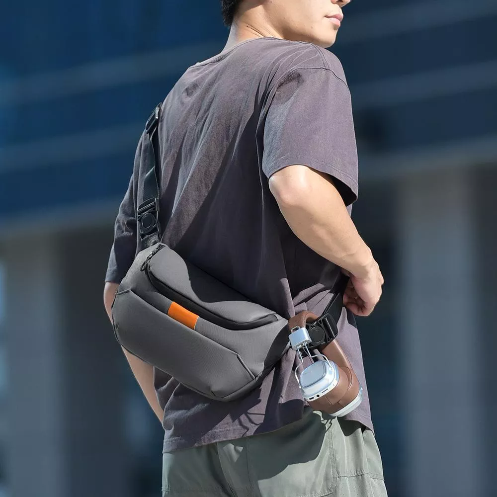 街頭潮流胸包夏季日常穿搭男單肩包男士斜背包側背包